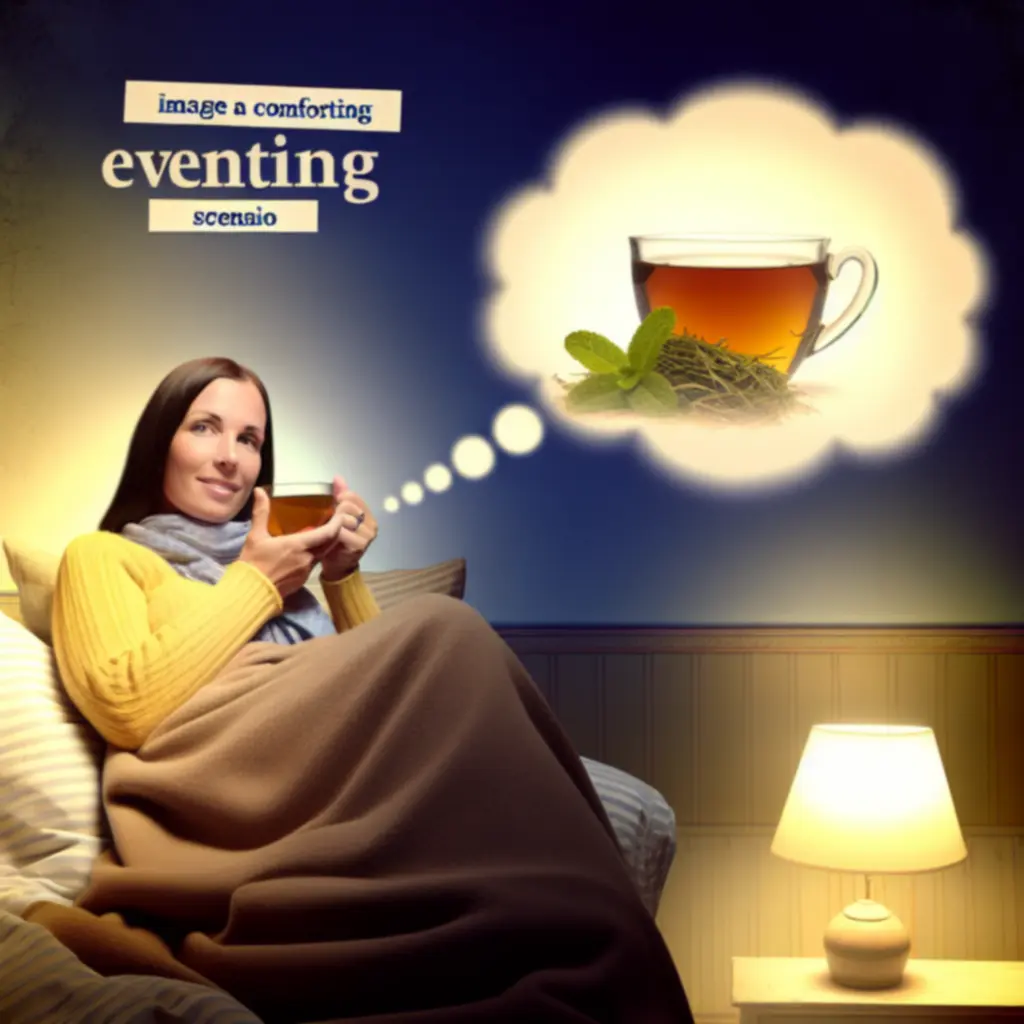 Klientka SleepNexo relaksująca się wieczorem w spokojnej sypialni