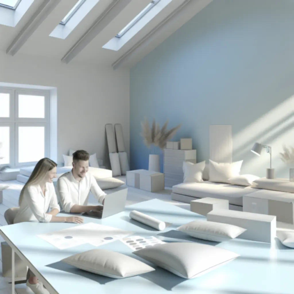 Zespół SleepNexo pracujący nad ofertą akcesoriów do snu